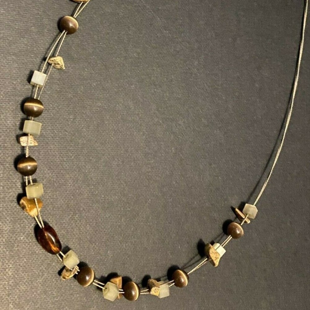 Lia Sophia "BUTTERSCOTCH" Necklace, 16-19"